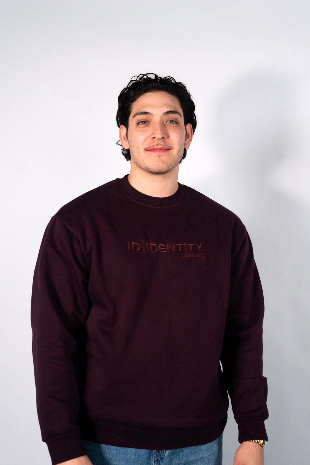 Bordeaux Heavyweight Crew Neck